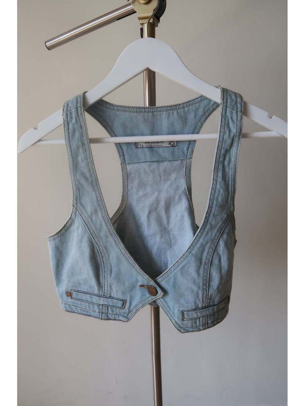 So Jeans with Pimkie Cropped Denim Vest